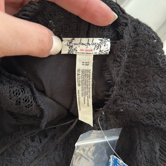 NEW- Intimately Free People She’s Got It Black Slip Dress - Picture 11 of 16